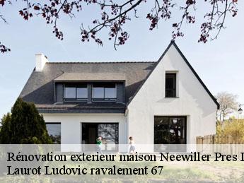 Rénovation exterieur maison  neewiller-pres-lauterbour-67630 Laurot Ludovic ravalement 67