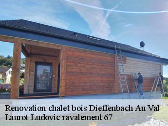 Renovation chalet bois  dieffenbach-au-val-67220 Laurot Ludovic ravalement 67